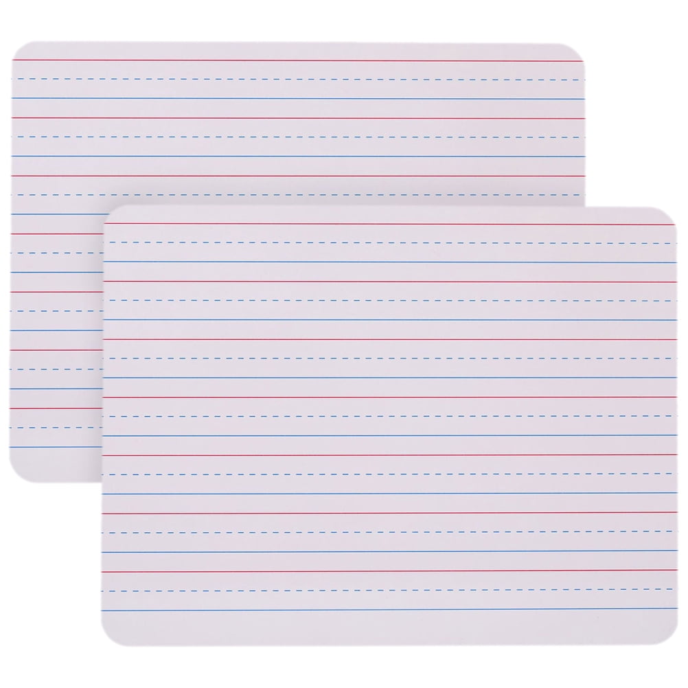 2Pcs Dry Erase Whiteboard Portable Whiteboard Office Graffiti Writing Board Learning Whiteboard