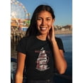 thumbnail image 2 of Water. Salt End Wind Shaped T-Shirt Women -Image by Shutterstock, Female 3X-Large, 2 of 4