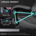 thumbnail image 5 of Auxe Gaxe Gaming Chairs for Adults with Footrest,Ergonomic PU Leather PC Gaming Chair,High Back Reclining Computer Desk Chair with Lumbar Support and Headrest, 5 of 9