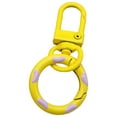 thumbnail image 5 of Candy Colored Donut Keychains with Spring Hook and Door Knob Combo Colorful Enamel Coating, 5 of 5