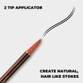 thumbnail image 7 of 2 Tip UltraFine Pen, Beard Pen Eyebrow Pencil Filler, Water Resistant, Natural Look, Long Lasting, 7 of 7