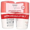 thumbnail image 1 of 2 paquetes de desodorante roll-on antitranspirante intensivo Vichy (alivio del estrés durante 72 horas) - 2 x 50 ml, 1 of 1