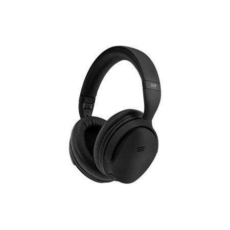 UPC: 0889028090169 | Monoprice BT-300ANC Wireless Over Ear Headphones – Black With (ANC) Active Noise Cancelling  Bluetooth  Extended Playtime