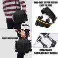 thumbnail image 4 of Bolsas de baloncesto, bolsas de hombro de fútbol, bolsas de hombro portátiles con bolsillo, práctica bolsa de almacenamiento para baloncesto, voleibol, accesorios deportivos, grande, 4 of 5