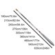 thumbnail image 5 of Caña de pescar ultracorta de bolsillo ANGGREK Carbono 1,8 m 2,1 m 2,4 m 2,7 m 3 m 3,6 m 4,5 m 5,4 m 6,3 m Plata, 5 of 8