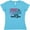 Aqua, variant on Inktastic Pink or Blue Nana Loves You Women's V-Neck T-Shirt