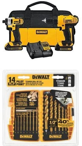 DEWALT DCK240C2 20v Lithium Drill 