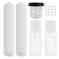 thumbnail image 1 of Vaso mezclador de pulverizador de pintura desechable para pintura automotriz, para recubrimientos comerciales automotrices transparentes, transparentes, 1 of 5
