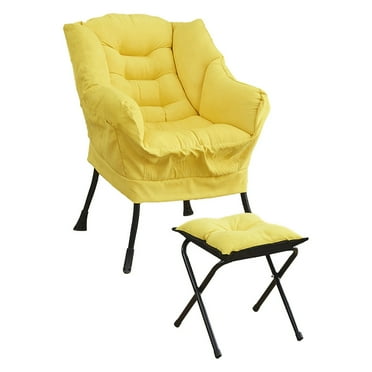 Lazy Chair With Ottoman Lounge Chair Leisure Upholstered Sofa Reading Chair