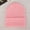 Pink, variant on Winter Hats for Women Beanies Knitted Solid Hat Beanie Warm Casual Cap