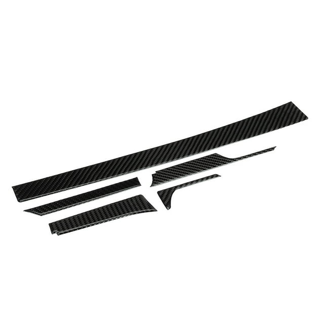 Center Console Cover Trim Carbon Fiber Trim Car Center Console Panel 5PCS Carbon Fiber Center Console Trim Panel Left Hand Drive For Camaro 2017-2019
