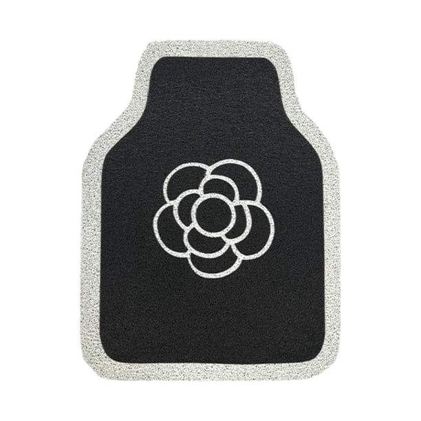 Alfombra antisuciedad para coche, universal, premium, fácil de limpiar, antideslizante, piel sintética, alfombrillas para automóviles para la mayoría Frente