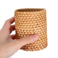 thumbnail image 5 of DRAFIDEEP 1Set Woven Pen Holder for Desk Organization Multi Color 3.73X3.14X2.95in, 5 of 8