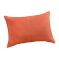 thumbnail image 6 of Outdoor Lumbar Pillows Cover Set of 2, 12" x 20" Outdoor Waterproof Decorative Throw Pillow Cover Cover for Patio, Orange, 2 Pack, 6 of 9