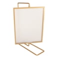 thumbnail image 1 of Metal Rotating Photo Frame Y5578 Gold Metal Rotating Photo Frame Double Sided Rotating Floating Photo Frame For Home, 1 of 8