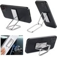 thumbnail image 1 of Soporte de anillo para teléfono móvil, soporte para dedo, giratorio de 360 ​​°, plegable, agarre de anillo de Metal, tabletas, teléfonos inteligentes, color plateado, 2 uds., 1 of 5