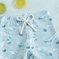 thumbnail image 4 of Ccpelsie Boys Board Shorts Swim Trunks for Boy Kids Toddler Beach Swimwear Bottom Short Pants(Sky Blue,2-3 Years), 4 of 5