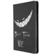 thumbnail image 3 of Funda protectora de PU para tableta portátil, protección universal de 360°, funda de cuero pintada para tableta iOS Bad Smile, 3 of 15