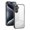 Black, variant on JTCASES for Samsung Galaxy S21 FE Case, Crystal-clear Transparent Backplane Anti-slip Plating Frame Military Grade Drop Resistant Shockproof for Samsung Galaxy S21 FE(6.4" 2022), Black