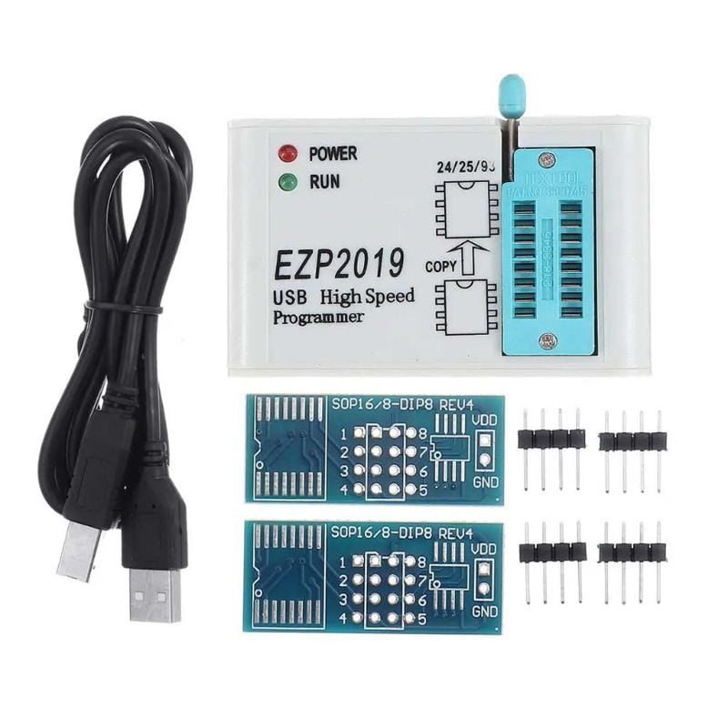 EZP2019 High Speed USB SPI Programmer Support 24 25 93 EEPROM 25 Flash BIOS Chip 