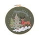 thumbnail image 2 of Kit de bordado navideño, bordado a mano, decoración creativa del hogar con aro de bordado, punto de cruz, conjunto de artesanía de costura hecha a Alce, 2 of 9