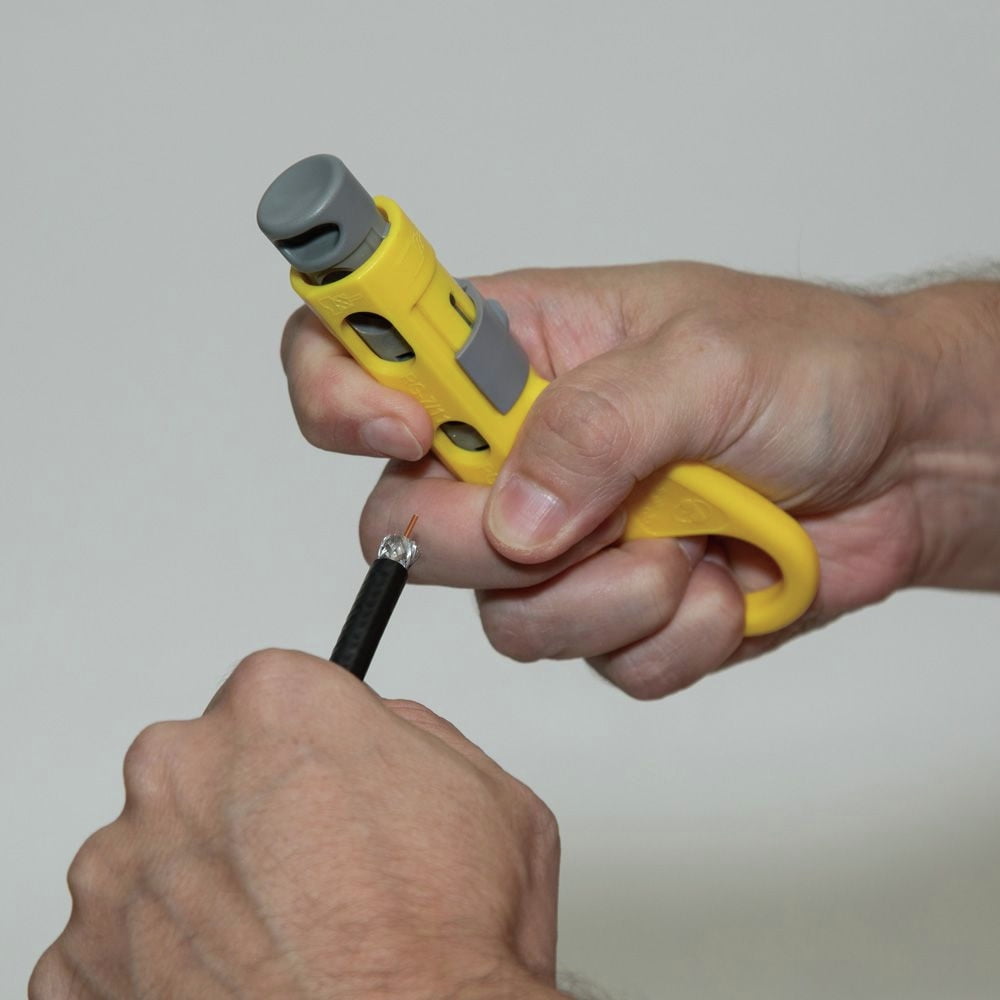 Klein Tools VDV110095 Coax Cable Radial Stripper