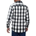 thumbnail image 3 of sogami Long Sleeve Flannel Shirts for Men Casual Button Up Plaid Shirts, 3 of 9