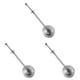 thumbnail image 1 of Monstrate Tea Infuser Stainless Steel Ball Mesh Reusable Cup Spice Strainer Teapot Office Kitchen Filter Sieve Drinkware Brewing Leaf uno 3piezas, 1 of 6