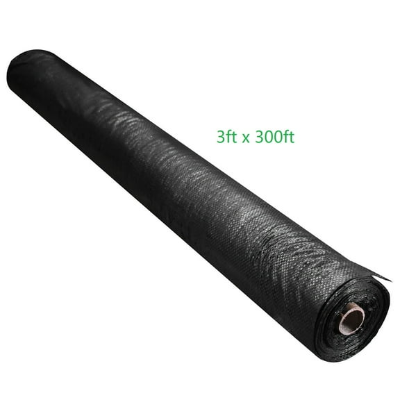3FT*300FT Garden Weed Barrier Landscape Fabric Ground Cover Barrier Block Mat