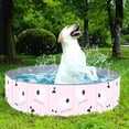thumbnail image 3 of Piscina de PVC para mascotas, bañera plegable portátil para piscina, bañera de lavado, estanque de agua, piscina para mascotas y piscinas para niños en el jardín Adepaton 2034433-2, 3 of 9