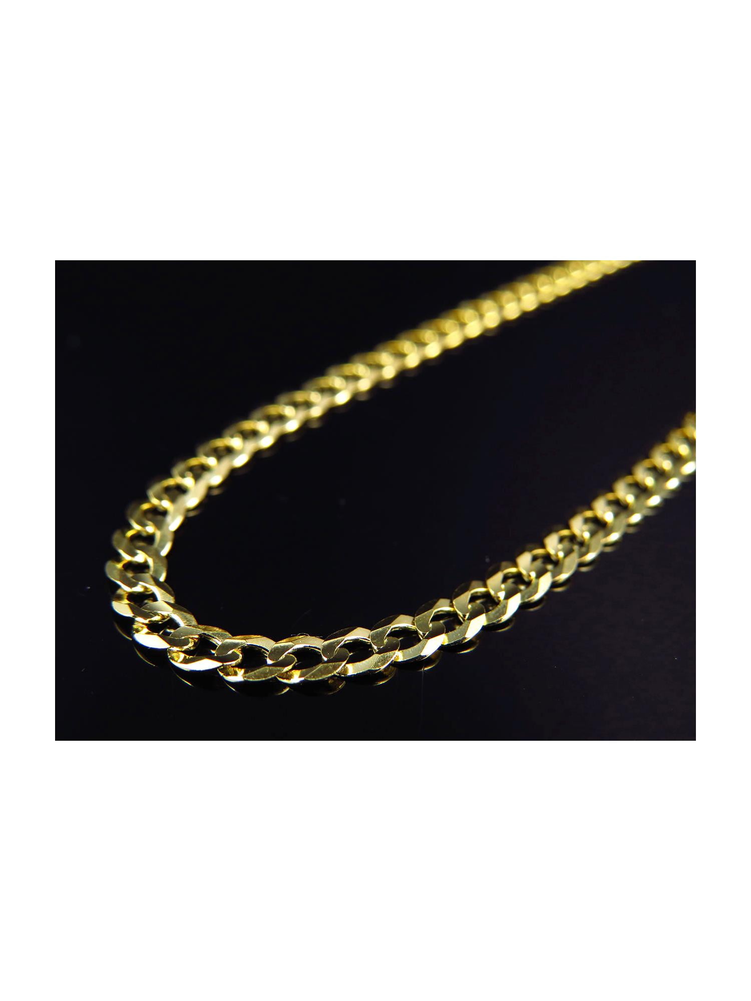 Hoops & Loops Sterling Silver 1.5mm Popcorn Chain Necklace 20-30 Inches