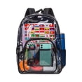 thumbnail image 4 of Mochila De Viaje Impermeable Y Transparente Negro Lab.G  Mochila Transparente, 4 of 4