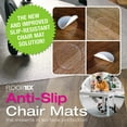 thumbnail image 6 of Floortex® Cleartex® Unomat® Anti-Slip Rectangular Polycarbonate Chair Mat Hard Floors and Carpet Tiles - 48" x 53", 6 of 16