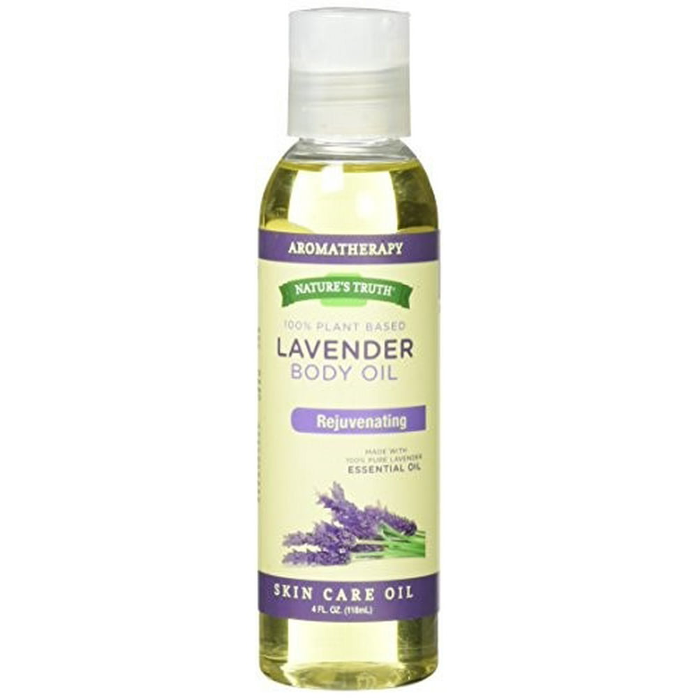 Nature's Truth Aromatherapy Lavender Body Oil, 4 Fl Oz