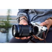 OM System OM-5 Silver Micro Four Thirds System Camera M.Zuiko Digital ED 12-45mm F4.0 PRO kit Outdoor Camera Weather Sealed Design 5-Axis Image Stabilization 50MP Handheld High Res Shot