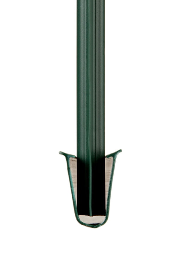 Maximum Privacy Green SoliTube Slats™ for 4ft Chain Link Fence