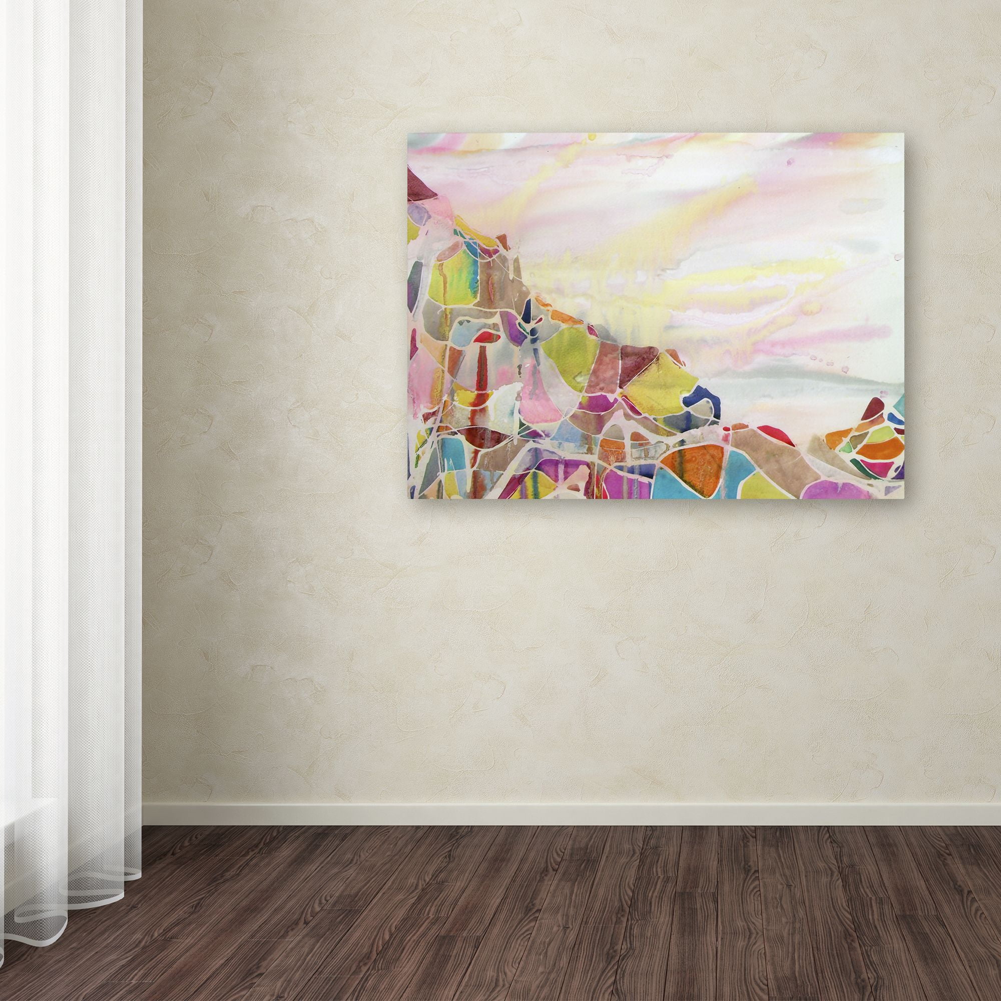 Lauren Moss 'Pico Bolivar' Canvas Art 18 x 24
