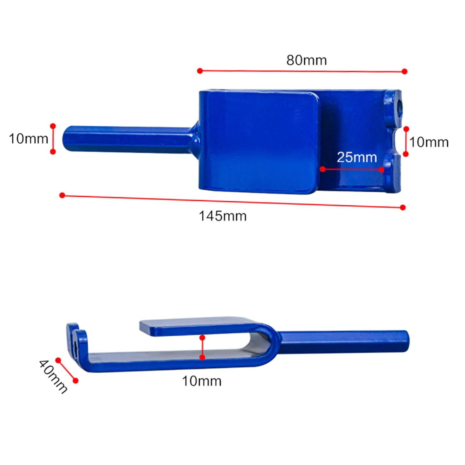 GARENDE Ice Fishing Anchor Tool Metal for Anchors Make Set up Shelter Quick and Easy