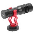 thumbnail image 3 of Microphone Vidéo Universel, Microphone Cardioïde Pointant Métal C Équipement Audio de Qualité Professionnelle, 3 of 8