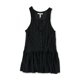 thumbnail image 1 of Aeropostale Womens Babydoll Campesina Tank Top, Gris, X-Large Aeropostale Camiseta sin mangas, 1 of 1