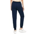 thumbnail image 4 of Stelle Women's Athletic Joggers Pants with Pockets,Lightweight Running Sweatpants Tapered Lounge Pants,Cotton Casual Workout Yoga Track 28",XL Navy, 4 of 4