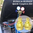 thumbnail image 4 of Kit de conversión de R134a a R1234yf, adaptador ajustable de conexión rápida., 4 of 5