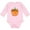 AD-Pink, variant on Pumpkin Unicorn for Halloween and Thanksgiving Boys or Girls Long Sleeve Baby Bodysuit