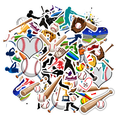 thumbnail image 6 of 35pcs Athletic Stickers Baseball Sports Stickers Team Stickers Field Stickers for Laptops Suitcases, 6 of 9