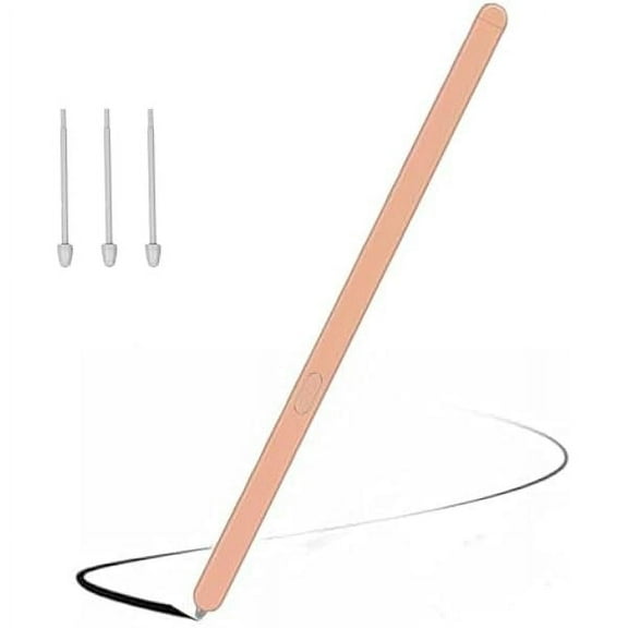 Z Fold 6/5 Slim S Pen Fold Edition Replacement Compatible Galaxy Z Fold6 / Fold5 Phones Only, Slim 1.5mm Pen Tip, 4096 Pressure Levels, 3*Tips/Nibs (Orange)