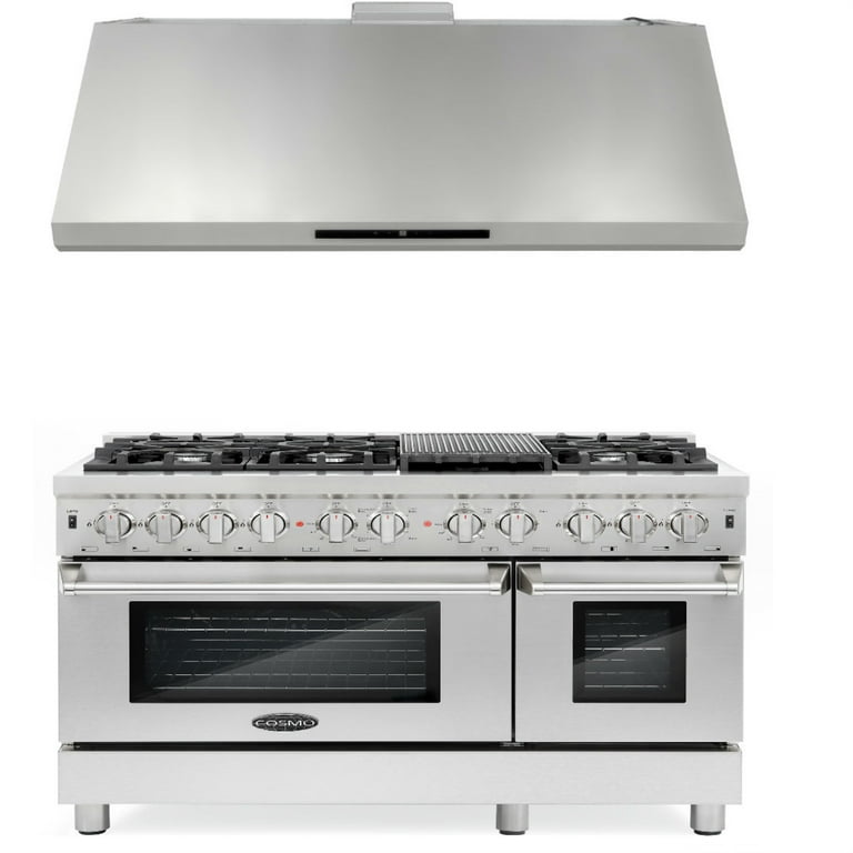 Gas Range, 48, 5 Burners with Griddle