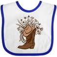 thumbnail image 3 of Inktastic Cowgirl Rodeo Western Boot Girls Baby Bib, 3 of 4