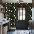 thumbnail image 3 of Gothic Peel and Stick Wallpaper Halloween Cute Floral Ghost Haunted Forest Funny Dark Romantic Ghost Contact Paper 17.7in x 9.8ft Wallpaper Removable Self Adhesive Wall Paper for Bedroom, 3 of 8