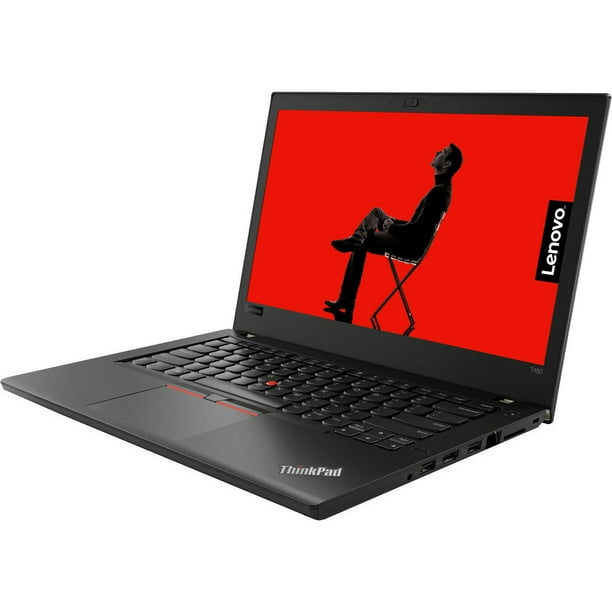 Certified Refurbished Lenovo Thinkpad T480 14" HD i58250U 1.6GHz 8GB