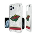 thumbnail image 4 of Minnesota Wild iPhone Stripe Clear Ice Case, 4 of 7